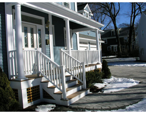 48 Edward Road Newton, MA 02465 - Photo 11 of 27 a view of a house with a small yard