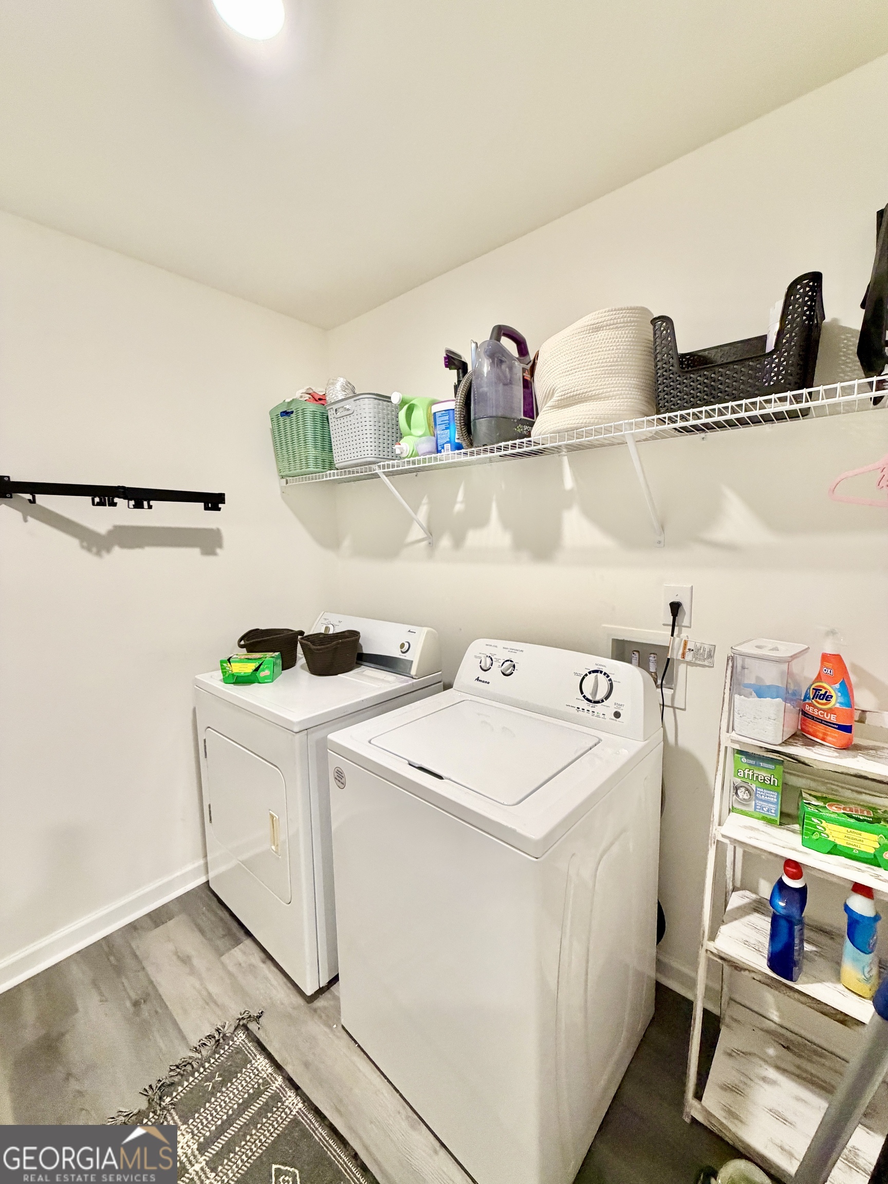 219 Barnyard Way Perry, GA 31069 - Photo 36 of 44 a utility room with dryer and washer