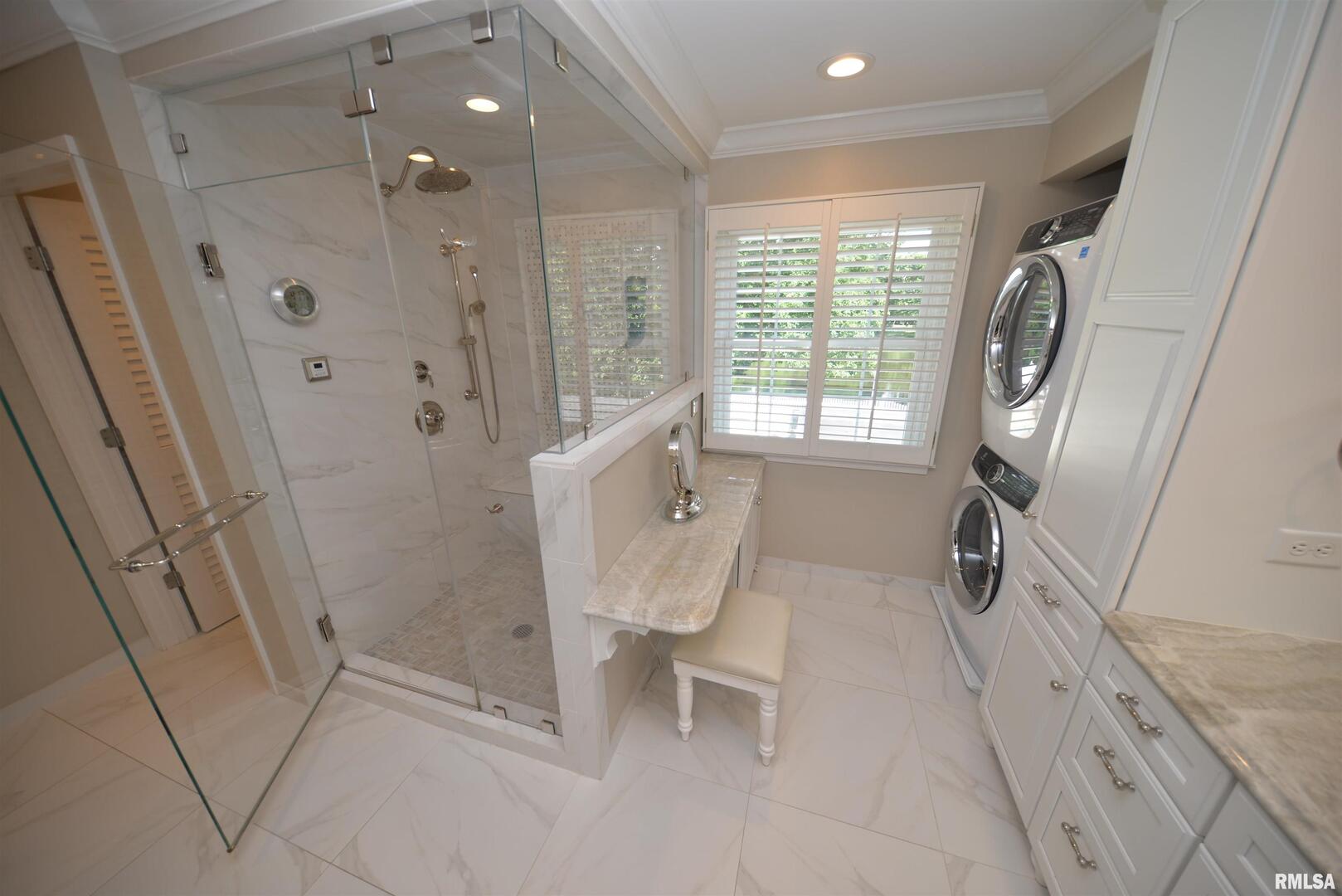 616 Seville Drive Mount Vernon, IL 62864 - Photo 48 of 62 a spacious bathroom with a sink and a shower