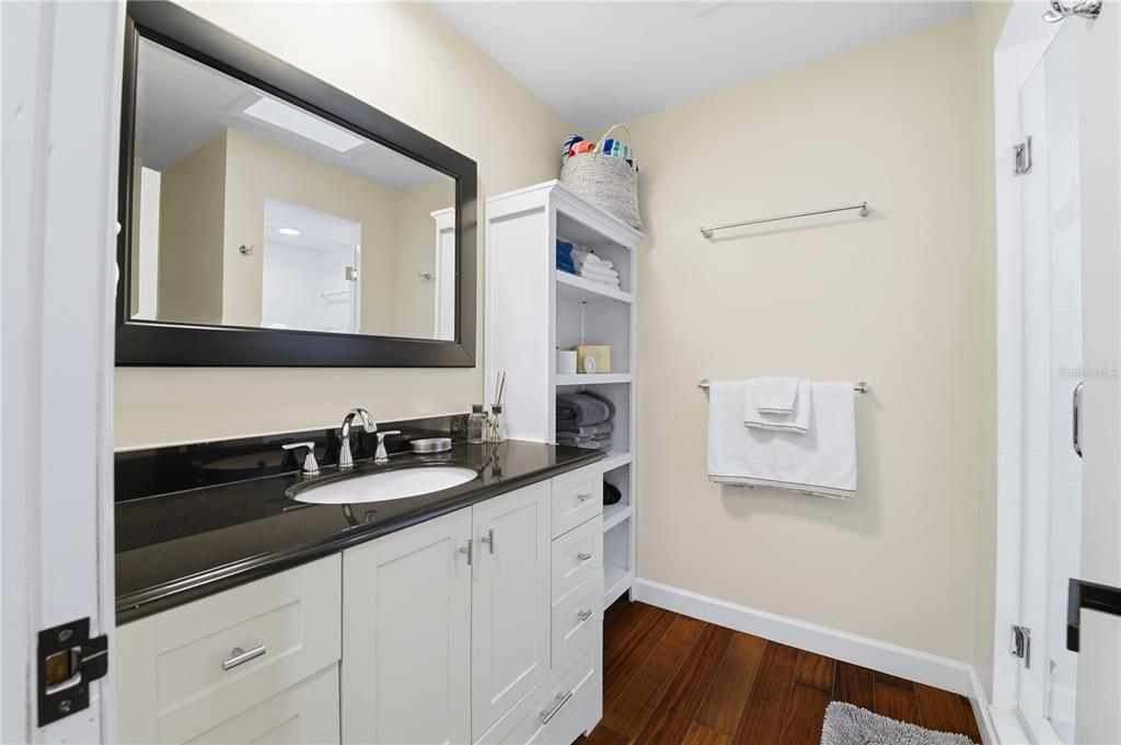 15509 Casey Rd Extension Tampa, FL 33624 - Photo 32 of 65 a bathroom with a sink and a mirror