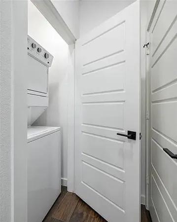 a view of a closet