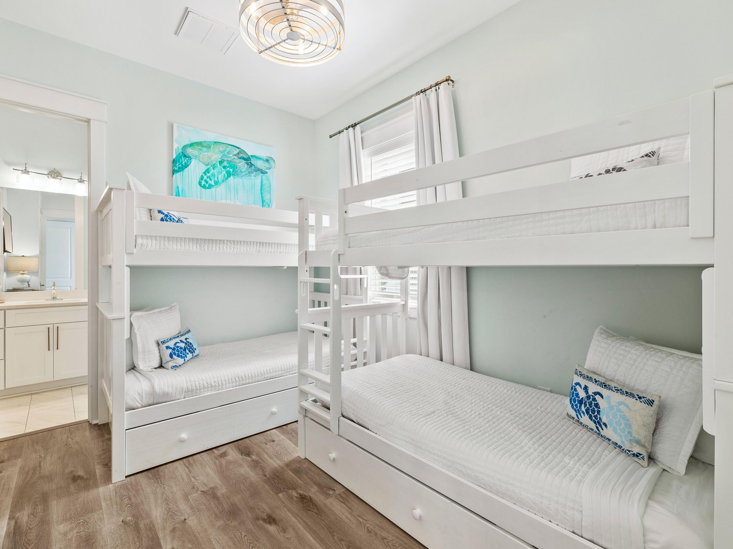 30 Serene Way Santa Rosa Beach, FL 32459 - Photo 16 of 34 a bedroom with a bed and a window