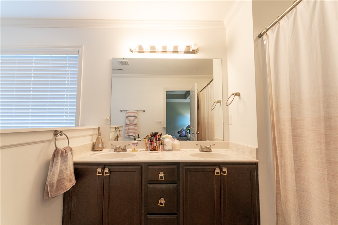 1012 Whirlaway Circle Anderson, SC 29621 - Photo 14 of 25 Double vanity in this primary bathroom offers ample space and convenience.