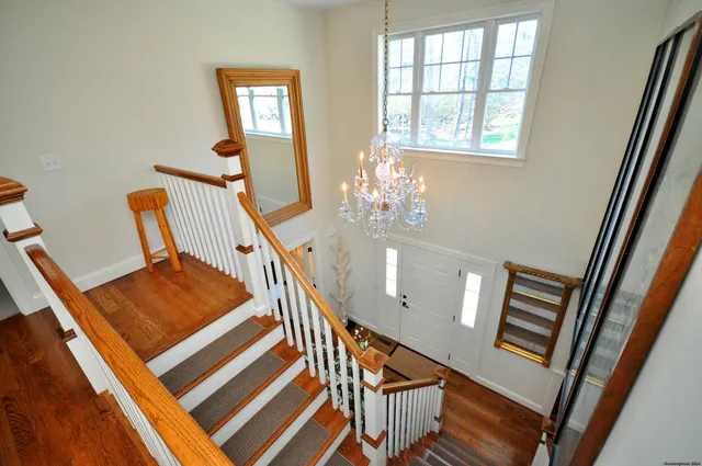 a view of an entryway