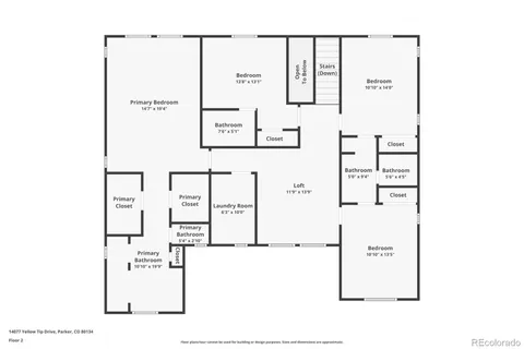 $900,000 | 14077 Yellow Tip Drive, Parker, CO 80134