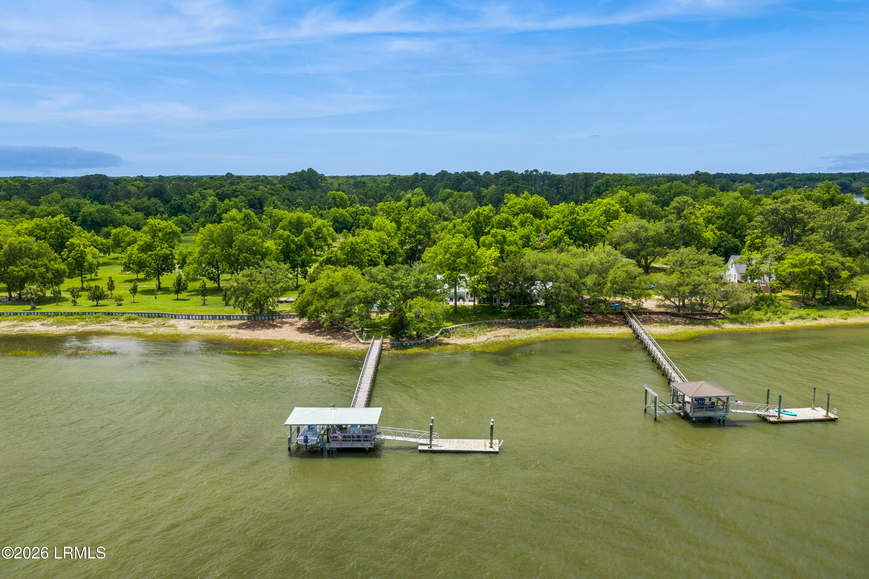 21 Toad Hall Beaufort, SC 29907 - Photo 7 of 60 Drone dock and seawall