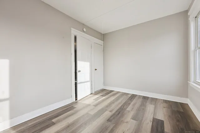 wooden floor in an empty room