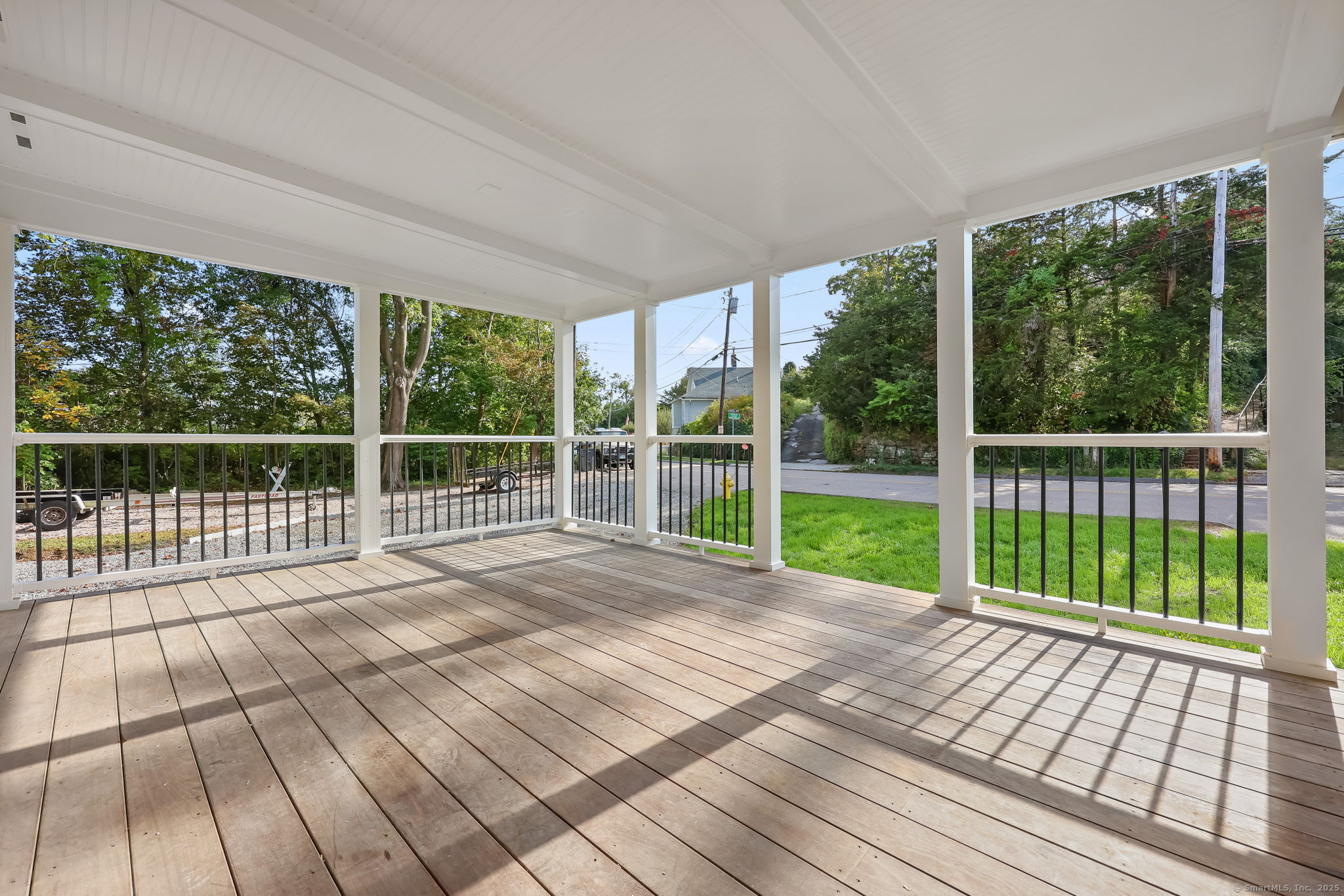 294 Thimble Island Road Branford, CT 06405 - Photo 34 of 39 a view of porch with a garden