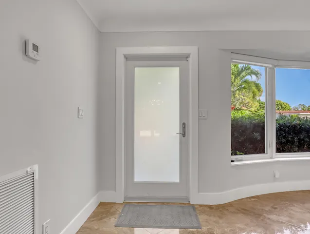 a view of an entryway