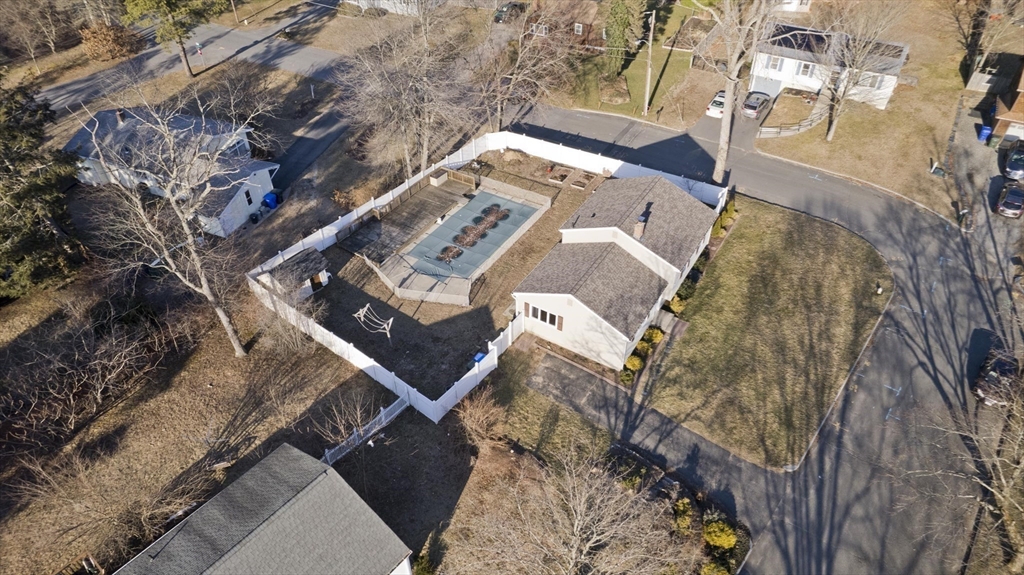 76 Paulk Terrace Springfield, MA 01128 - Photo 25 of 26 an aerial view of a house with a yard