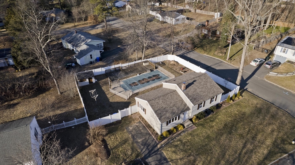 76 Paulk Terrace Springfield, MA 01128 - Photo 26 of 26 an aerial view of a house with a yard