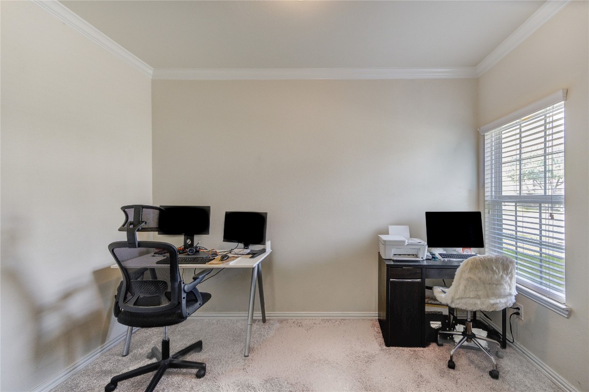 5103 Dartmoor Ridge Trail Houston, TX 77066 - Photo 14 of 47 a view of a workspace with a window