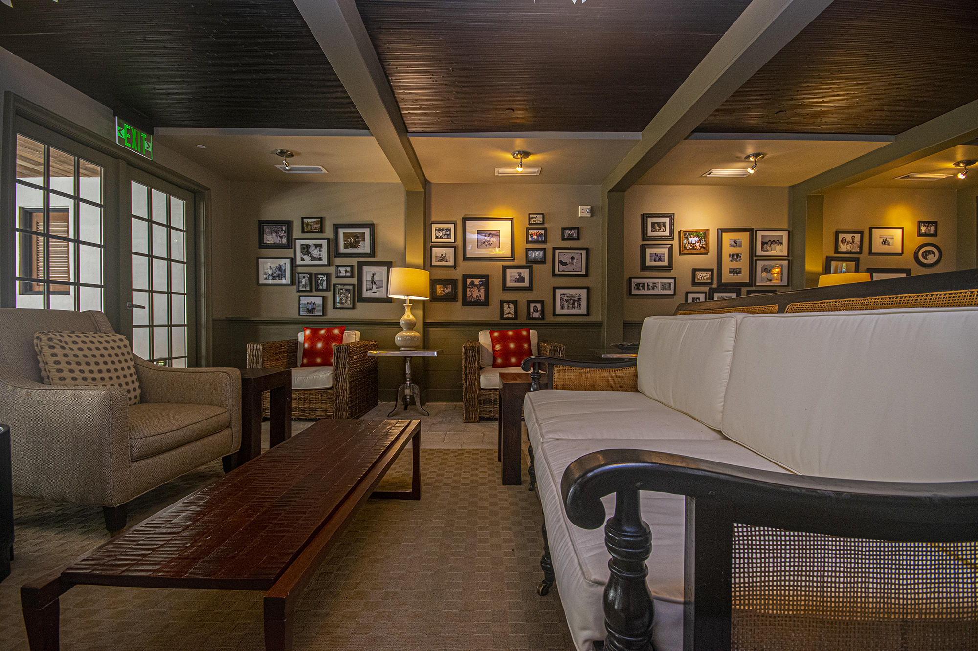 136 Georgetown Avenue, Unit 2E1 Rosemary Beach, FL 32461 - Photo 6 of 49 a living room with furniture and a flat screen tv