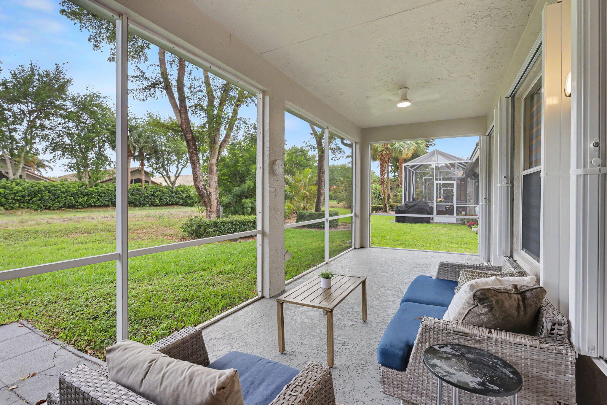7832 Rockford Road Boynton Beach, FL 33472 - Photo 31 of 40 a view of porch with seating area and furniture