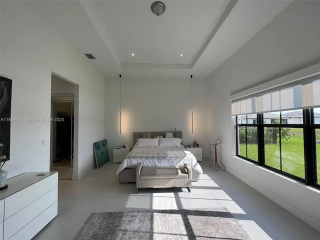 a very nice looking room with a large window