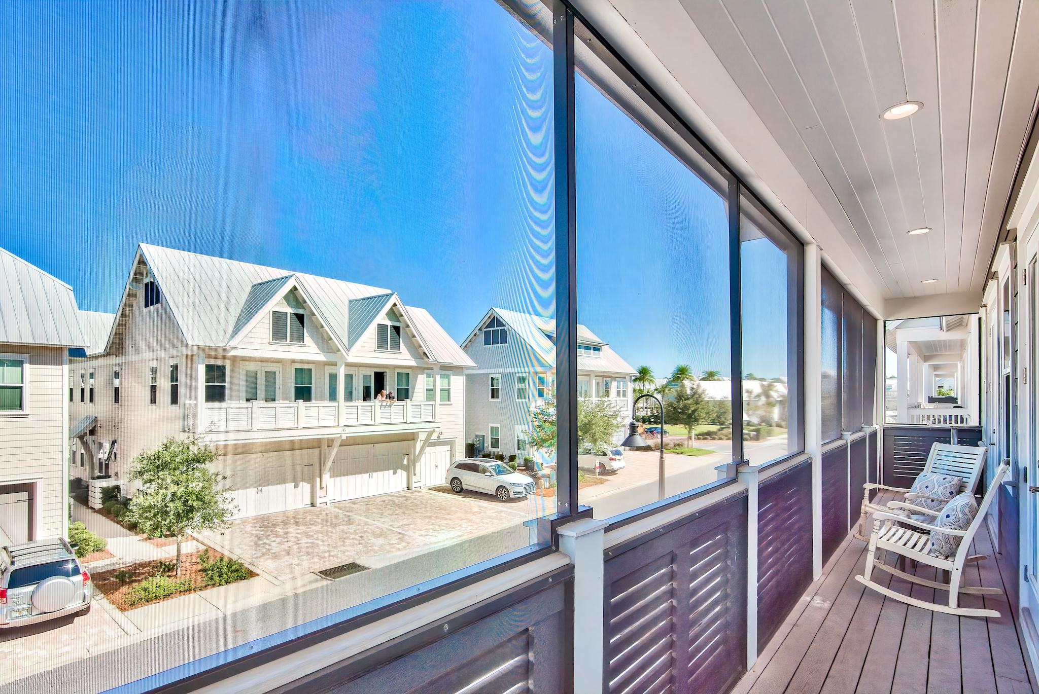 33 Milestone Dr Inlet Beach, Unit C Inlet Beach, FL 32461 - Photo 19 of 24 a front view of a house with a porch
