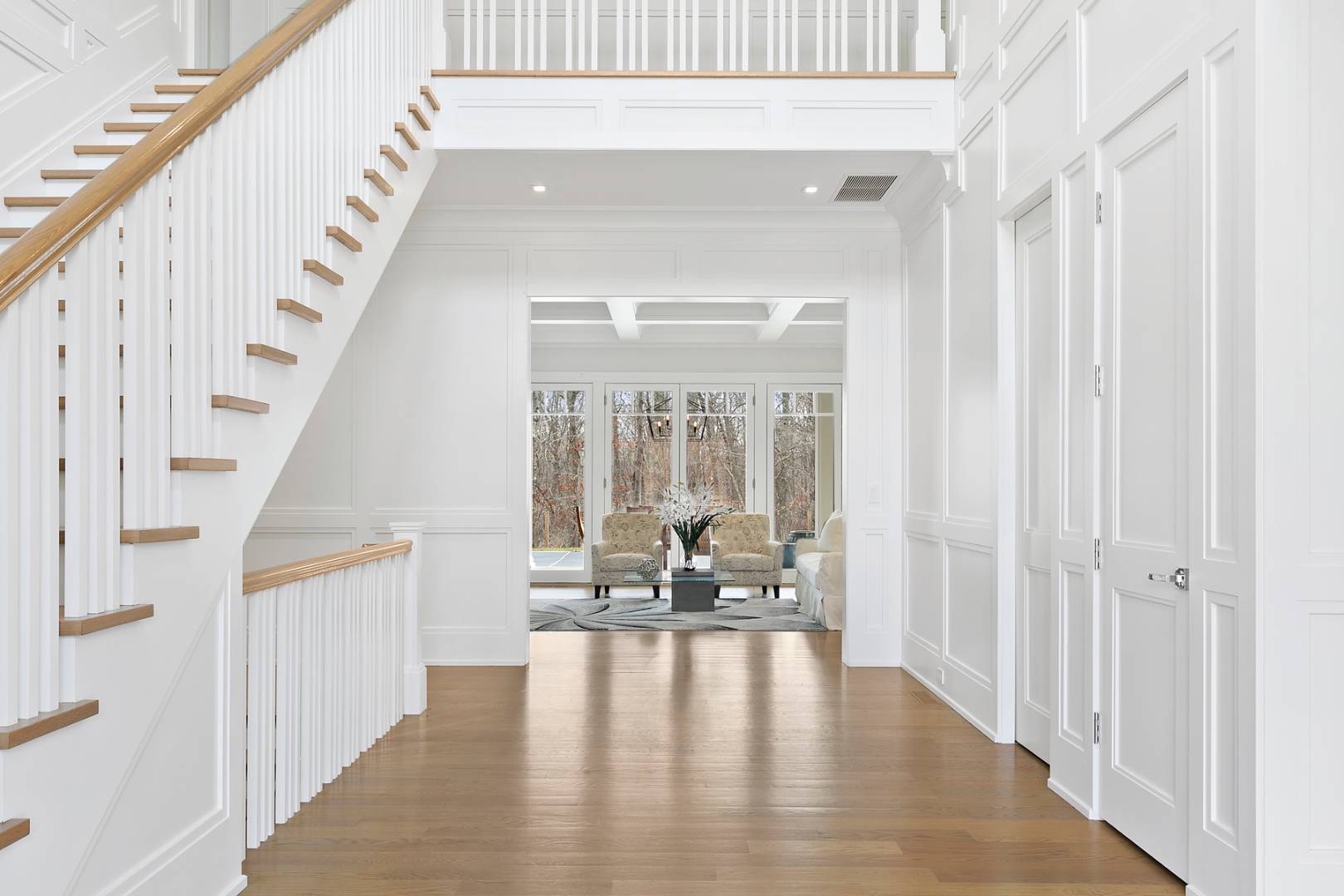 2 Frazier Avenue Southampton, NY 11968 - Photo 3 of 12 a view of front door and entryway with wooden floor