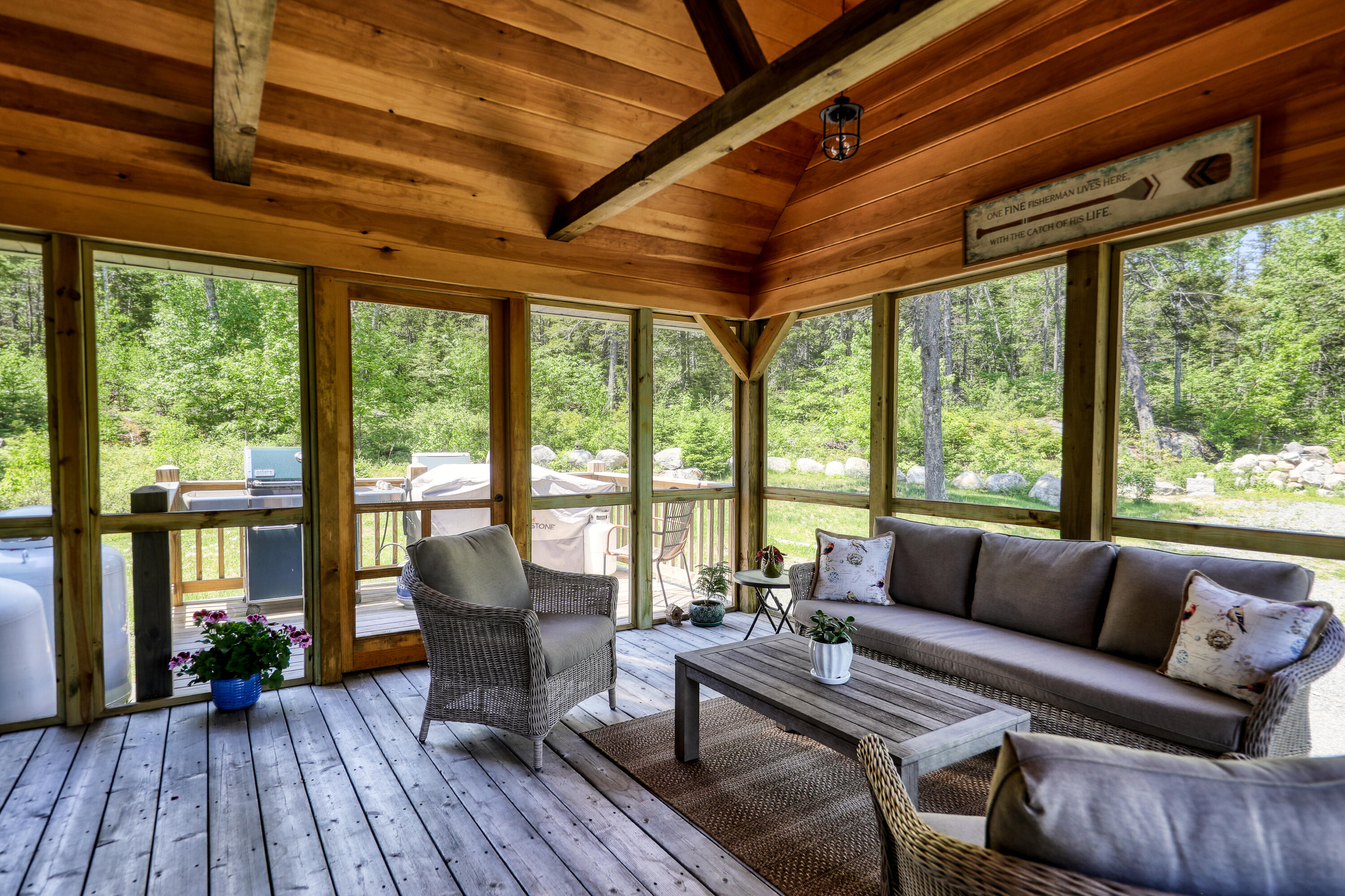 74 Joy Road Gouldsboro, ME 04607 - Photo 4 of 42 20230531-Screened Porch 4