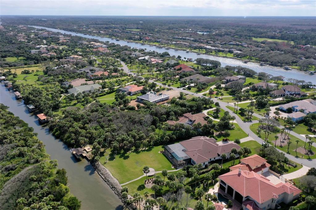 67 Island Estates Parkway Palm Coast, FL 32137 - Photo 80 of 84 an aerial view of residential houses and outdoor space