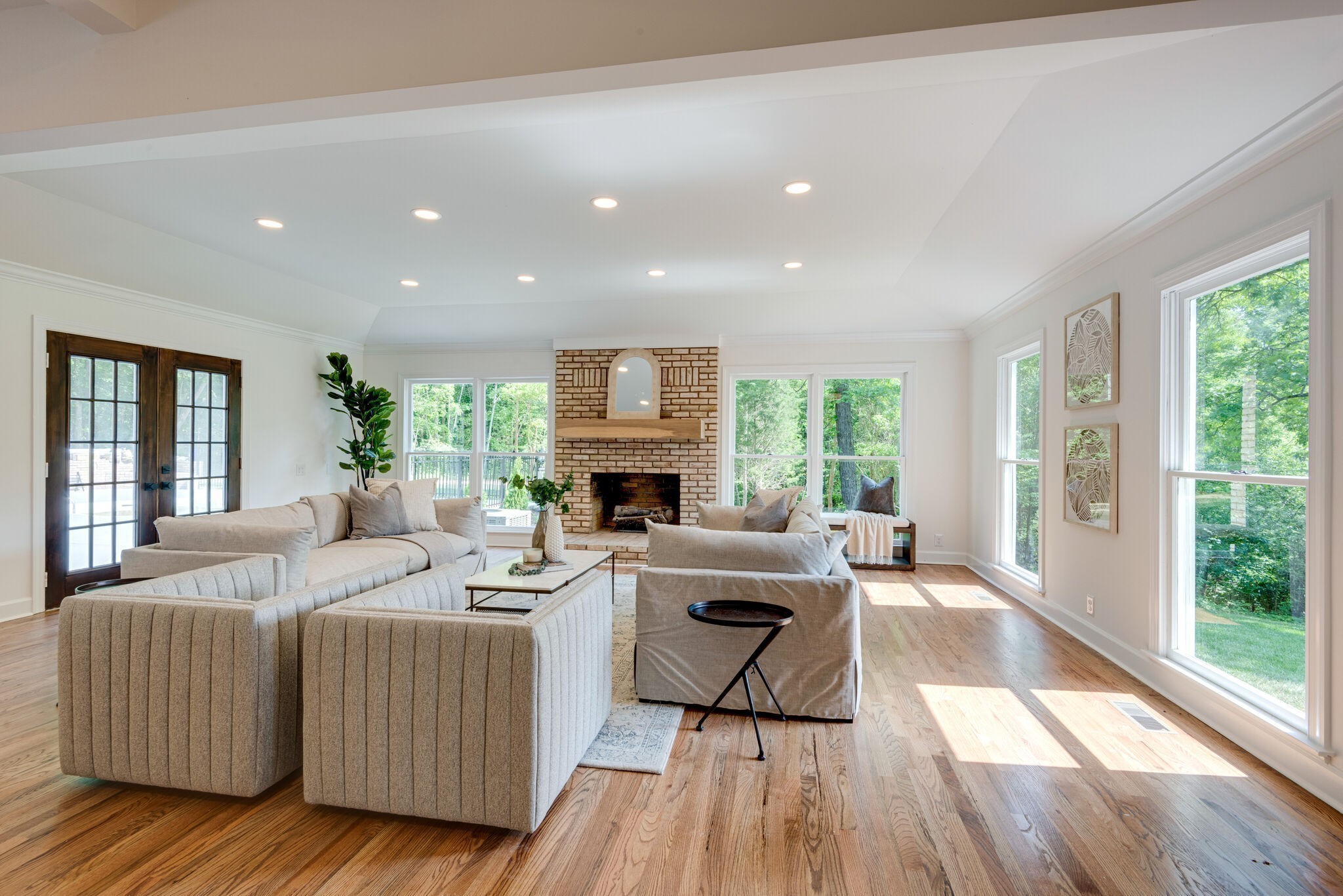 325 East Piney Road Dickson, TN 37055 - Photo 15 of 63 a living room with furniture and a fireplace
