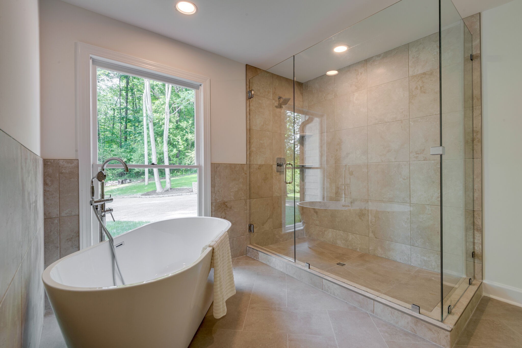 325 East Piney Road Dickson, TN 37055 - Photo 32 of 63 a large tub sitting in a en suite bathroom