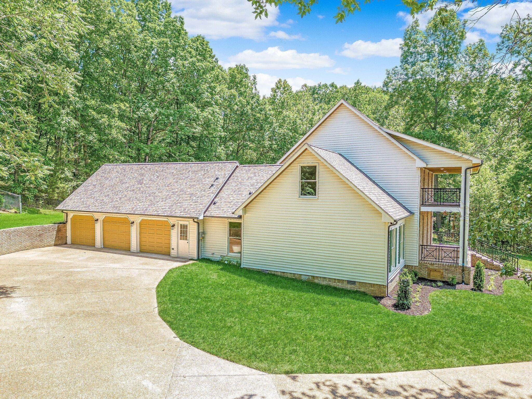 325 East Piney Road Dickson, TN 37055 - Photo 55 of 63 a view of a backyard with a garden