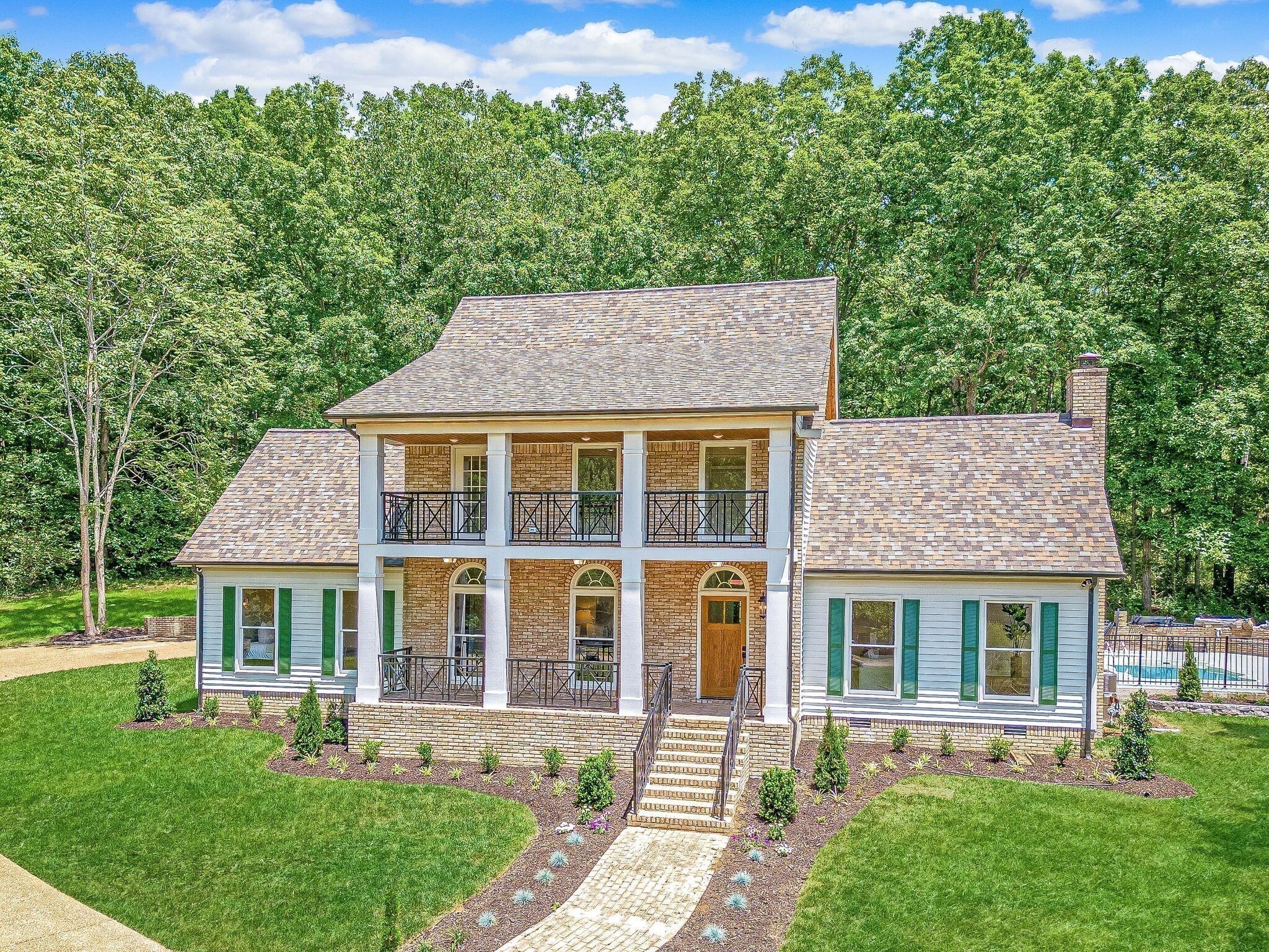 325 East Piney Road Dickson, TN 37055 - Photo 57 of 63 front view of a house with a yard