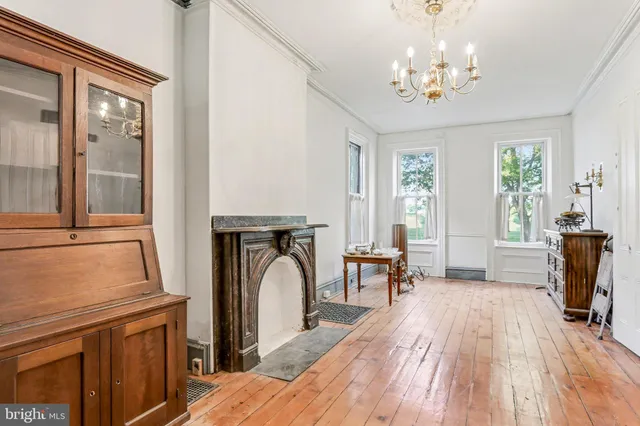 a very nice looking room with a large window