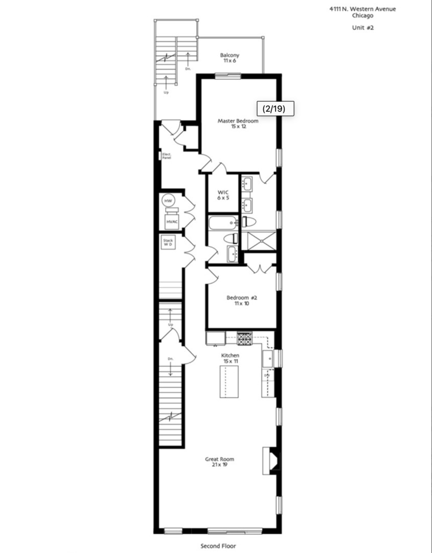 4111 North Western Avenue, Unit 2 Chicago, IL 60618 - Photo 2 of 18