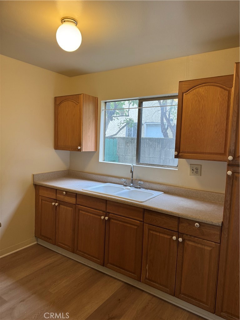 936 West Duarte Road, Unit C Arcadia, CA 91007 - Photo 11 of 29 a bathroom with a double vanity sink and a mirror