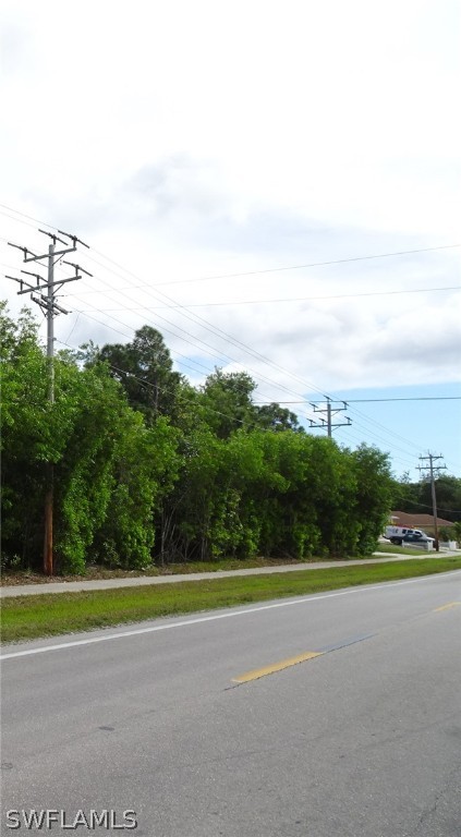 8690 Stringfellow Road St. James City, FL 33956 - Photo 4 of 11 a view of a big yard with plants and large trees