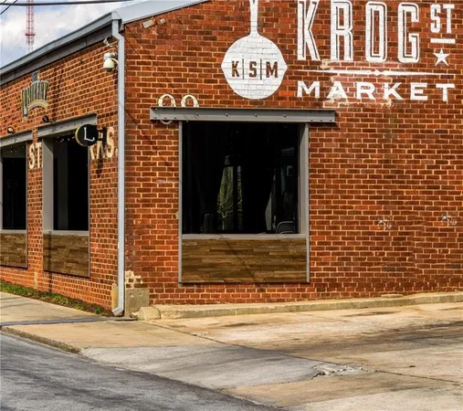 a sign on the side of a building