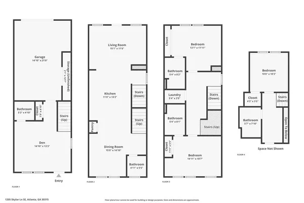 $3,000 | 1205 Skylar Lane Southeast, Atlanta, GA 30315