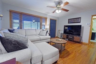 87 Snowbird Road Robbinsville, NC 28771 - Photo 31 of 40 a living room with furniture and a flat screen tv