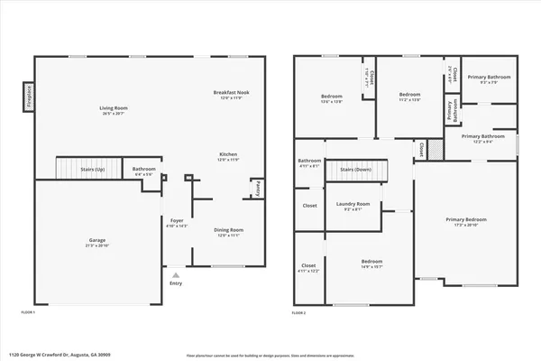 $349,900 | 1120 George W Crawford Drive, Augusta, GA 30909