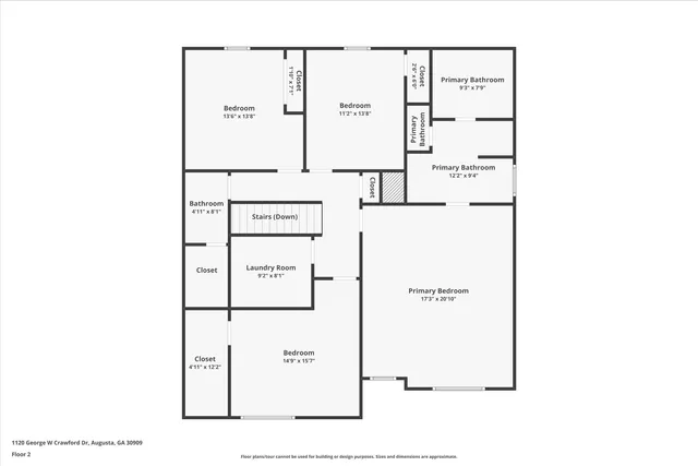 $359,900 | 1120 George W Crawford Drive, Augusta, GA 30909