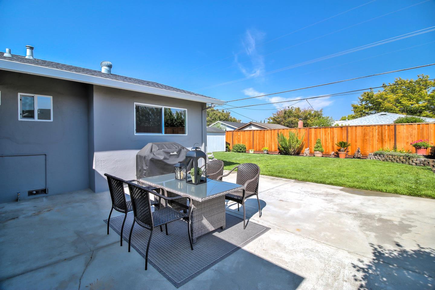 2128 Vía D'Este Campbell, CA 95008 - Photo 29 of 33 a view of a patio with a yard