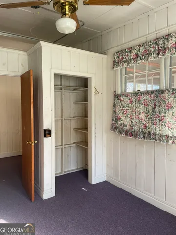 a view of a hallway in the house
