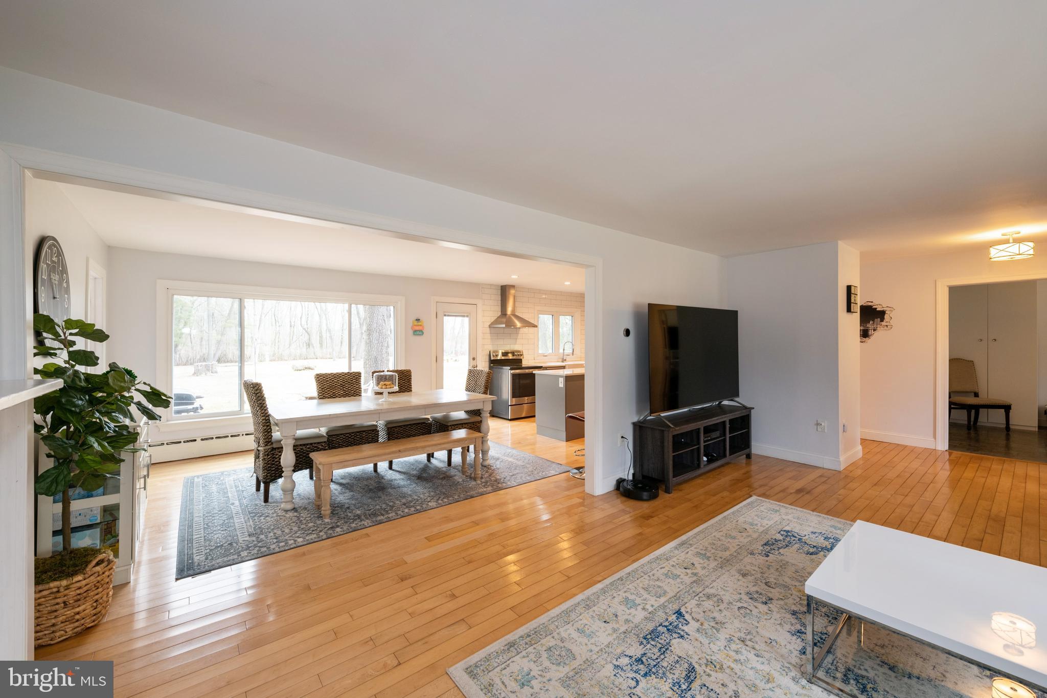 184 Carter Road Princeton, NJ 08540 - Photo 29 of 34 a living room with furniture and a flat screen tv