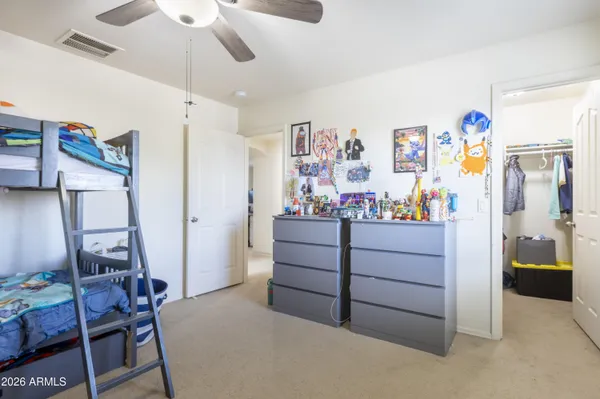 a room with furniture and a window