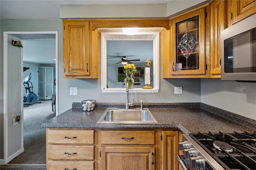 233 Valley Road Canonsburg, PA 15317 - Photo 11 of 39 a kitchen with sink and cabinets