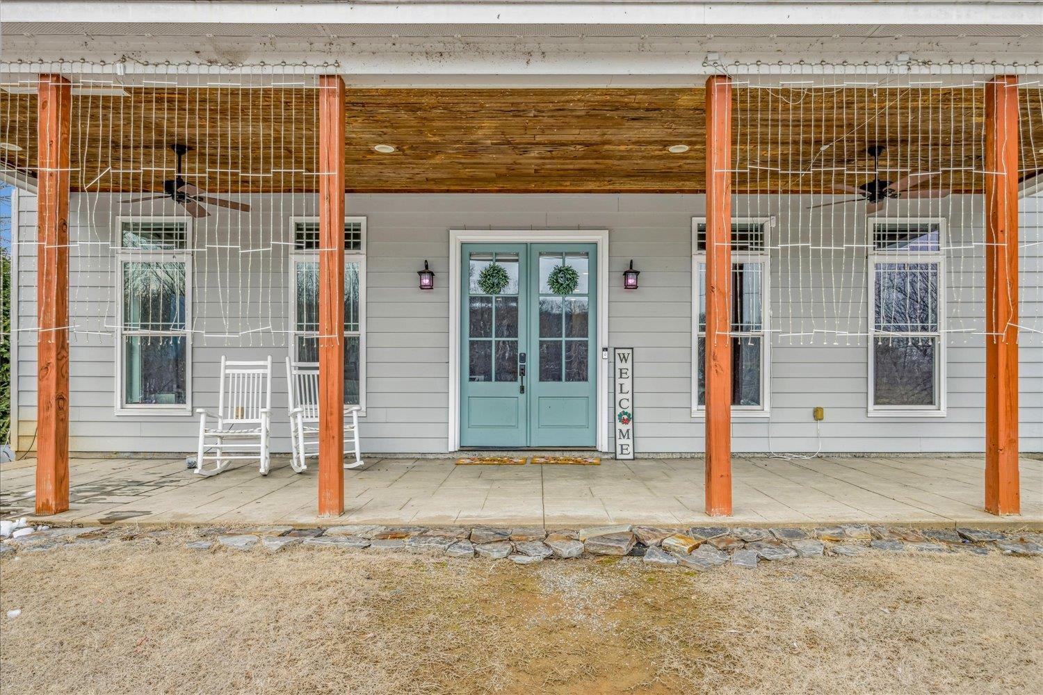 897 Burrowtown Road Mason, TN 38049 - Photo 3 of 36 Doorway to property with french doors and a porch