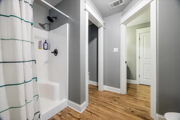 a view of walk in closet