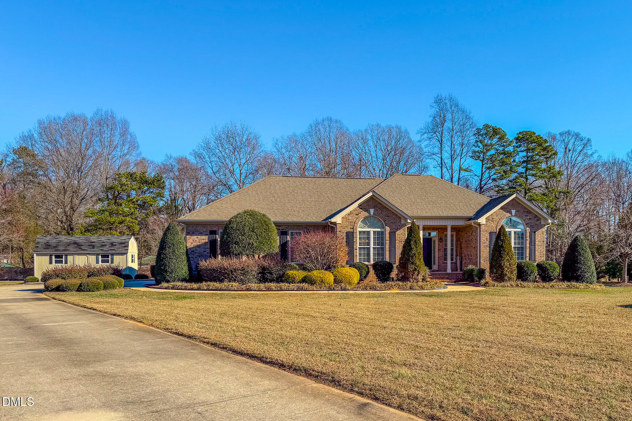 189 Hannah Lane Roxboro, NC 27574 - Photo 7 of 37 a front view of a building with large trees