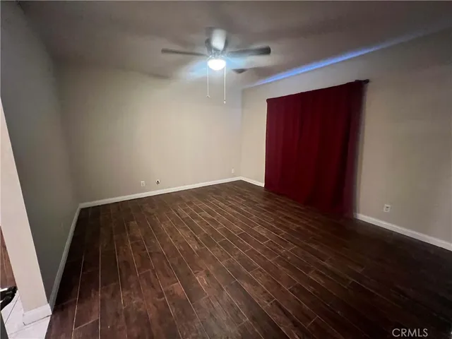 wooden floor in an empty room