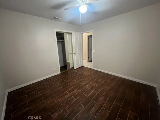 wooden floor in an empty room