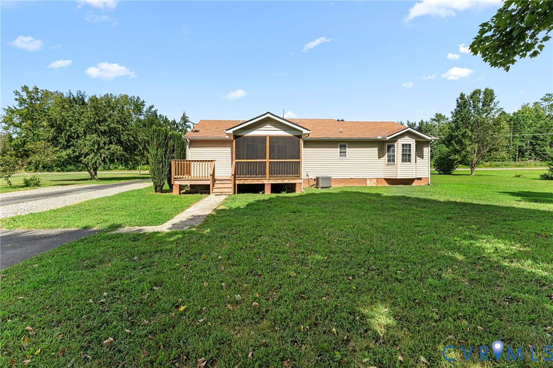 1146 Indian Valley Road Heathsville, VA 22473 - Photo 40 of 45 a front view of a house with a yard