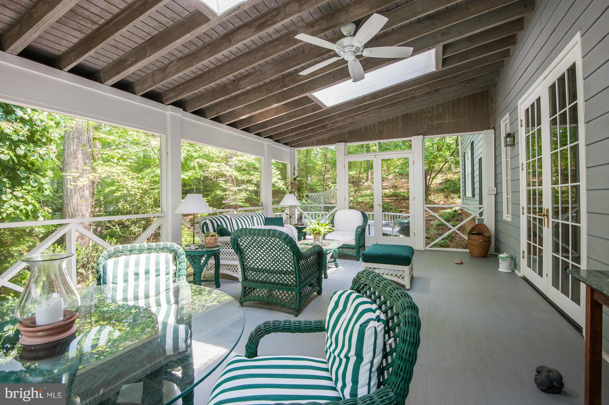 907 Turkey Run Road McLean, VA 22101 - Photo 27 of 30 Screened Porch