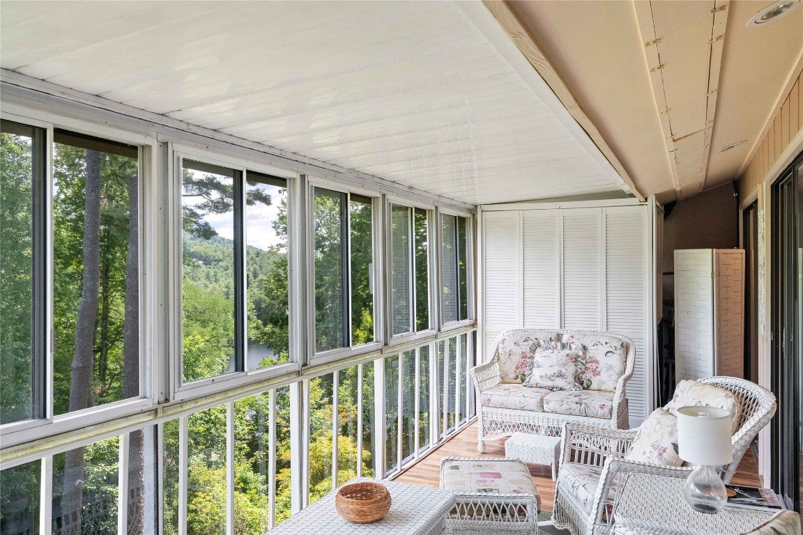 75 Holly Ridge, Unit 3B Sapphire, NC 28774 - Photo 18 of 30 Enclosed Porch Lake View