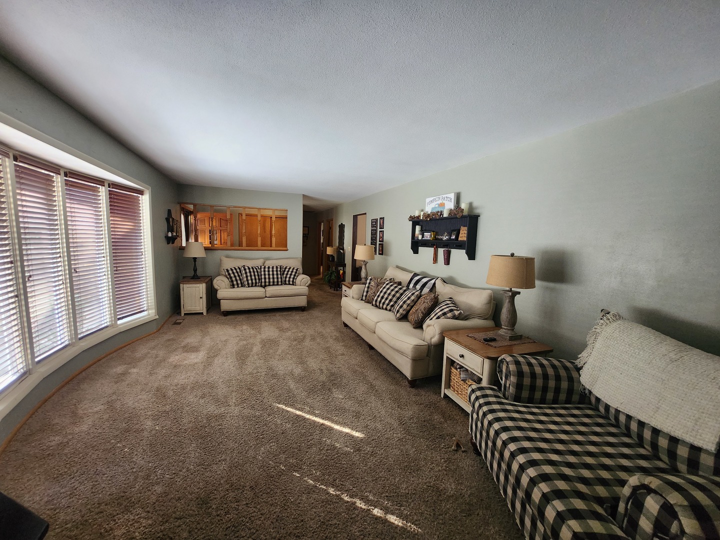 3649 Hamilton Park Road Pinckneyville, IL 62274 - Photo 4 of 24 a spacious bedroom with a bed and a couch